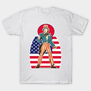 United States of America Uncle Sam patriot T-Shirt